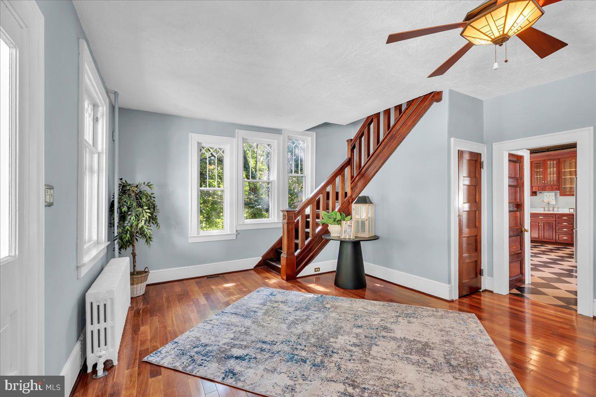 2 Evergreen Lane Haddonfield, NJ 08033 - Photo 8 of 25 a view of an entryway with wooden floor and windows