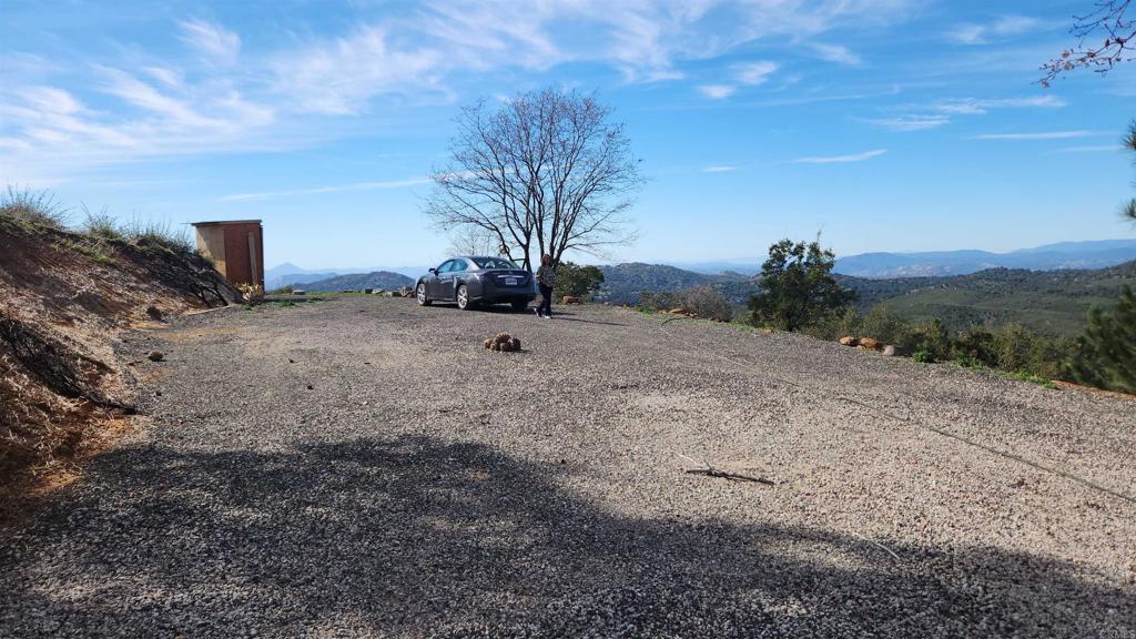 5566 Acorn Patch Road Julian, CA 92036 - Photo 5 of 8 a view of a dry yard with trees