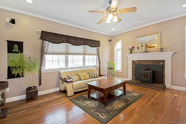 554 Douglas Road Northbridge, MA 01588 - Photo 17 of 30 a living room with furniture and a fireplace