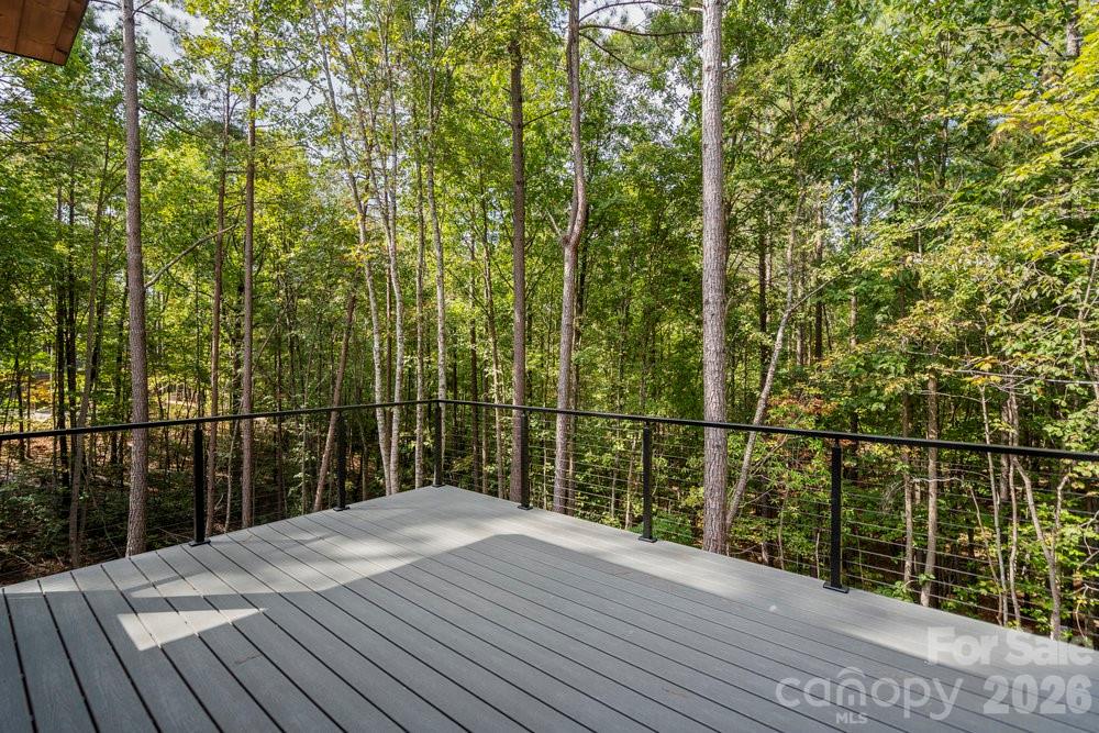203 Golden Crk Ridge Union Mills, NC 28167 - Photo 15 of 47 a view of a balcony with wooden floor and fence