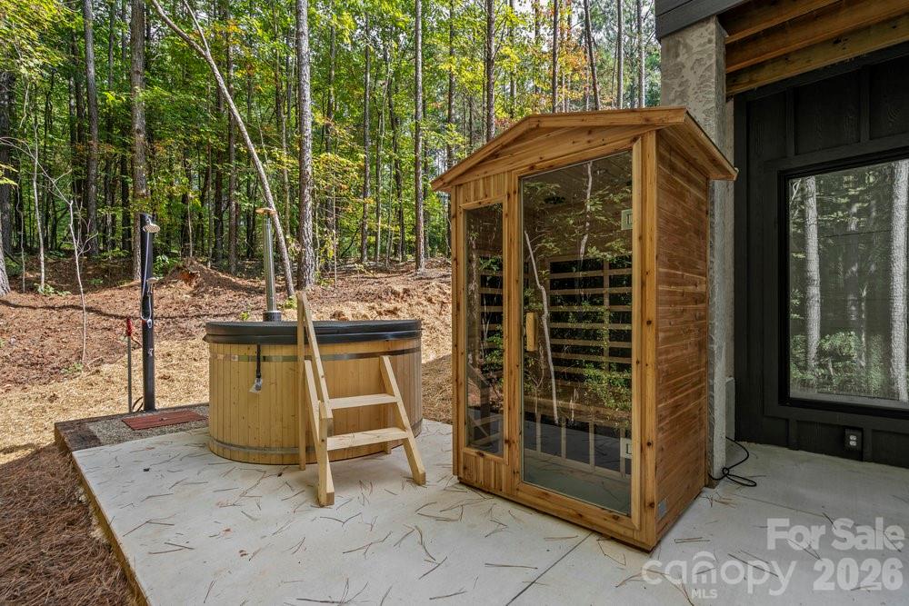 203 Golden Crk Ridge Union Mills, NC 28167 - Photo 17 of 47 a view of a two chairs in the patio