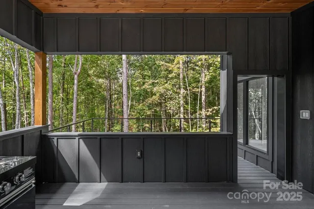 a kitchen with a window and a sink