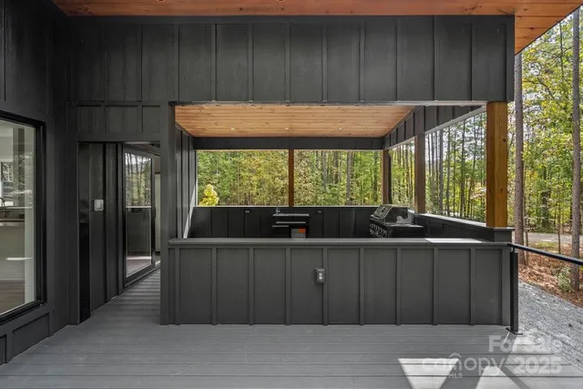 a view of front door