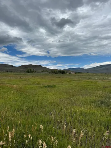 a view of an ocean and beach