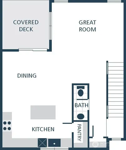 a picture of a bench in front of a