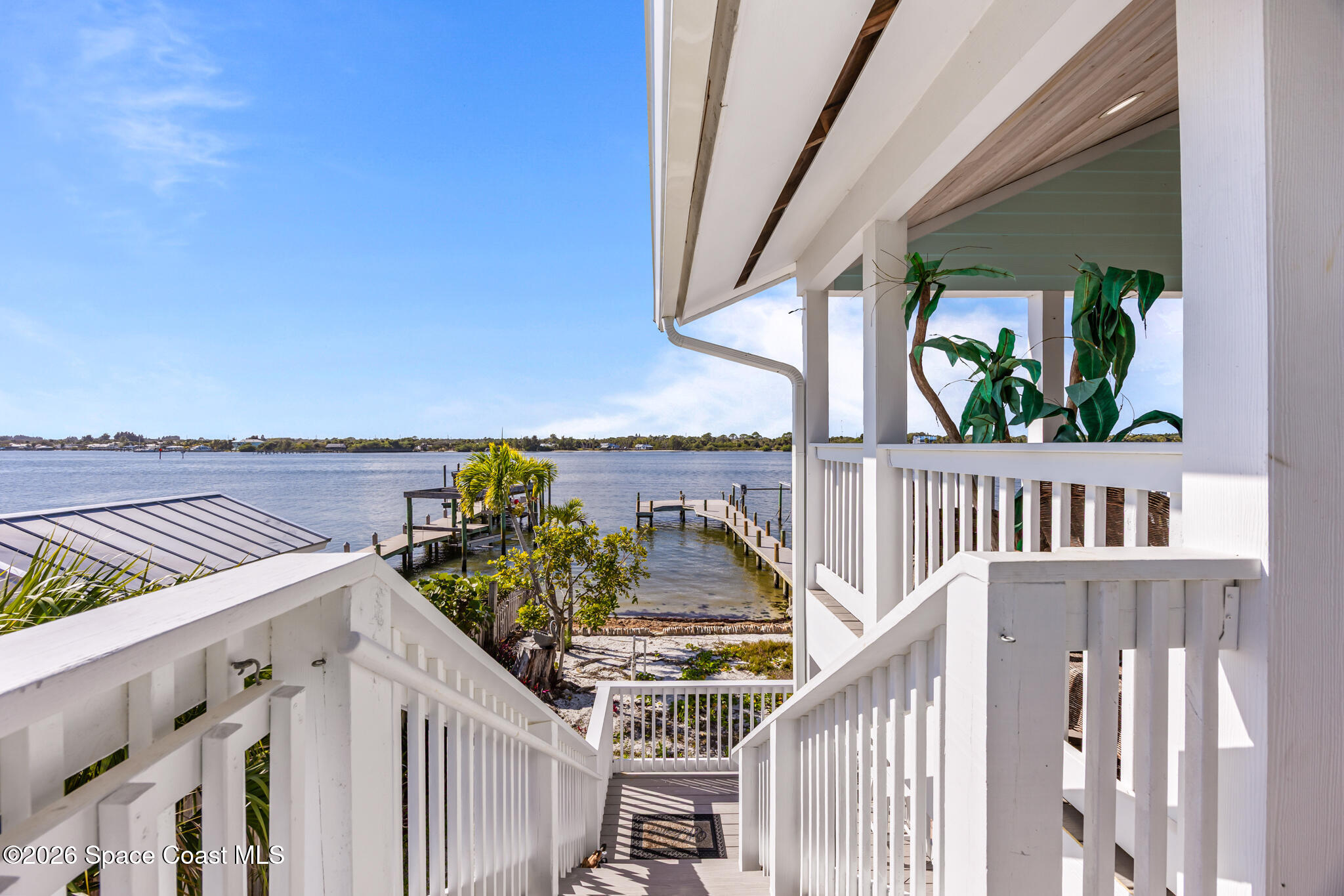 25 Vip Island, Unit A Grant, FL 32949 - Photo 51 of 56 a view of a balcony with an outdoor space