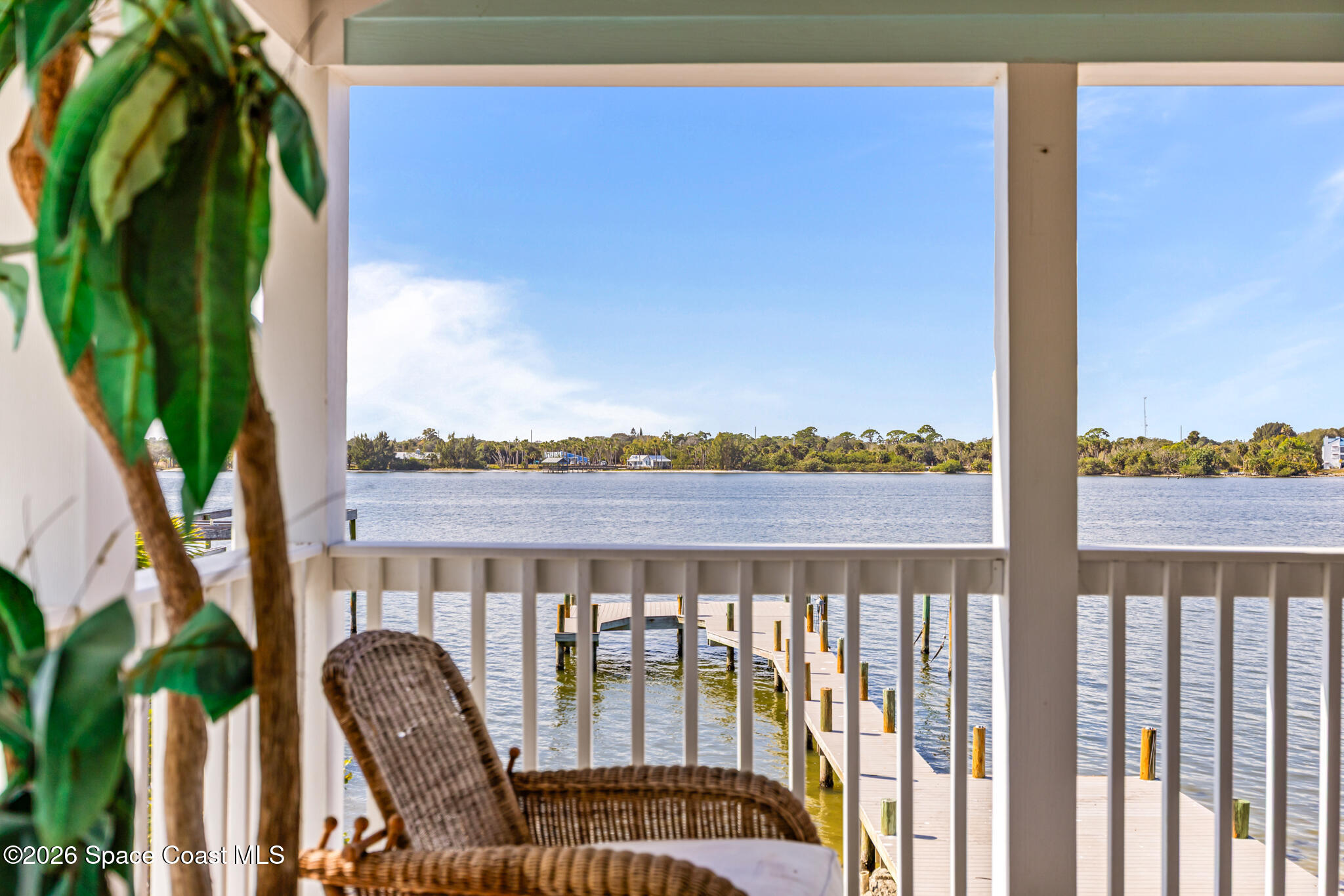 25 Vip Island, Unit A Grant, FL 32949 - Photo 53 of 56 a view of a balcony with furniture