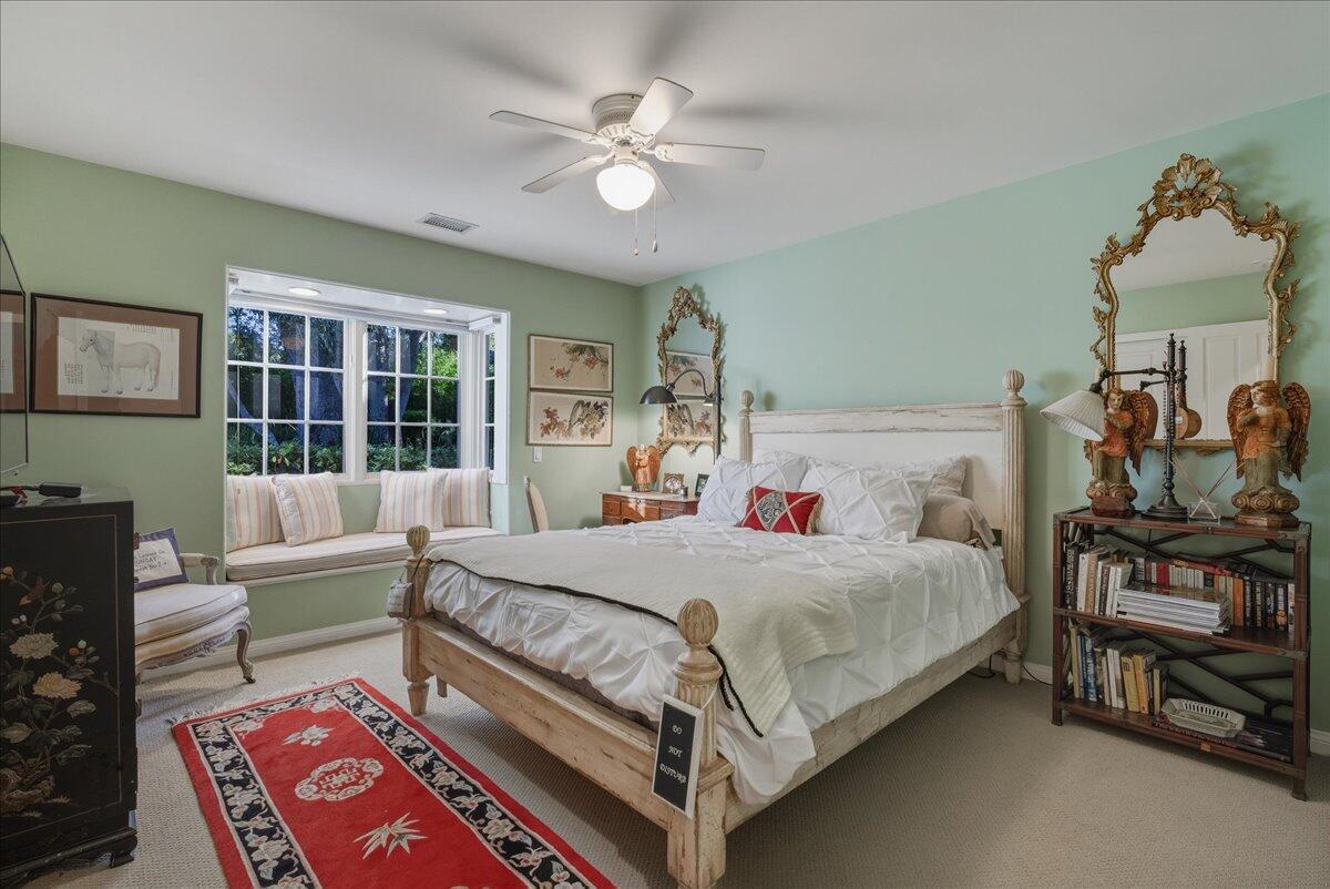 2140 Veloz Drive Montecito, CA 93108 - Photo 34 of 50 a bedroom with a bed and a table in it