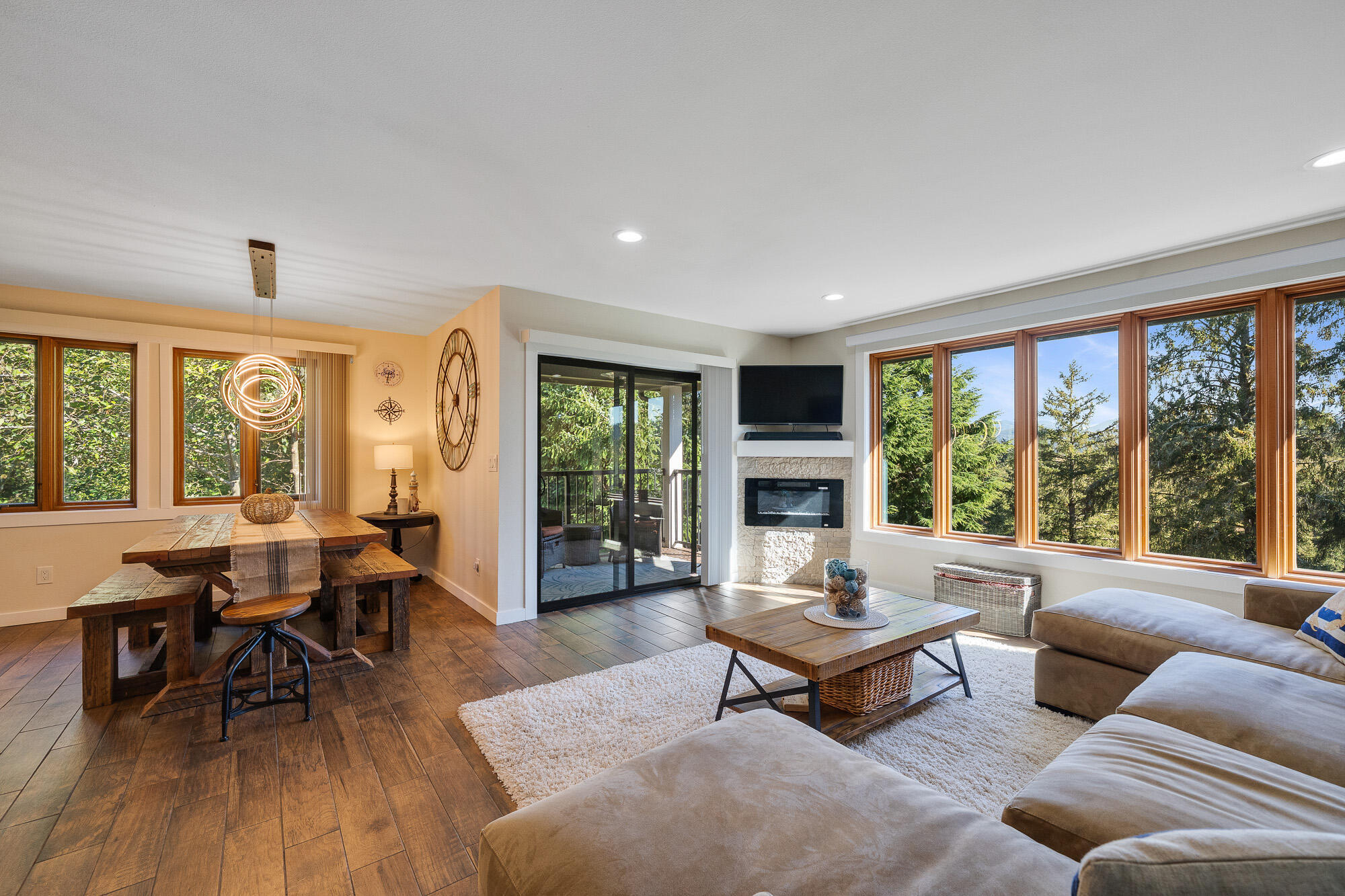 13150 D Street Nehalem, OR 97131 - Photo 4 of 29 a living room with furniture and a large window