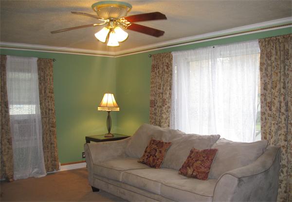 39 Griffin Street Springfield, MA 01104 - Photo 9 of 20 a living room with furniture and a chandelier