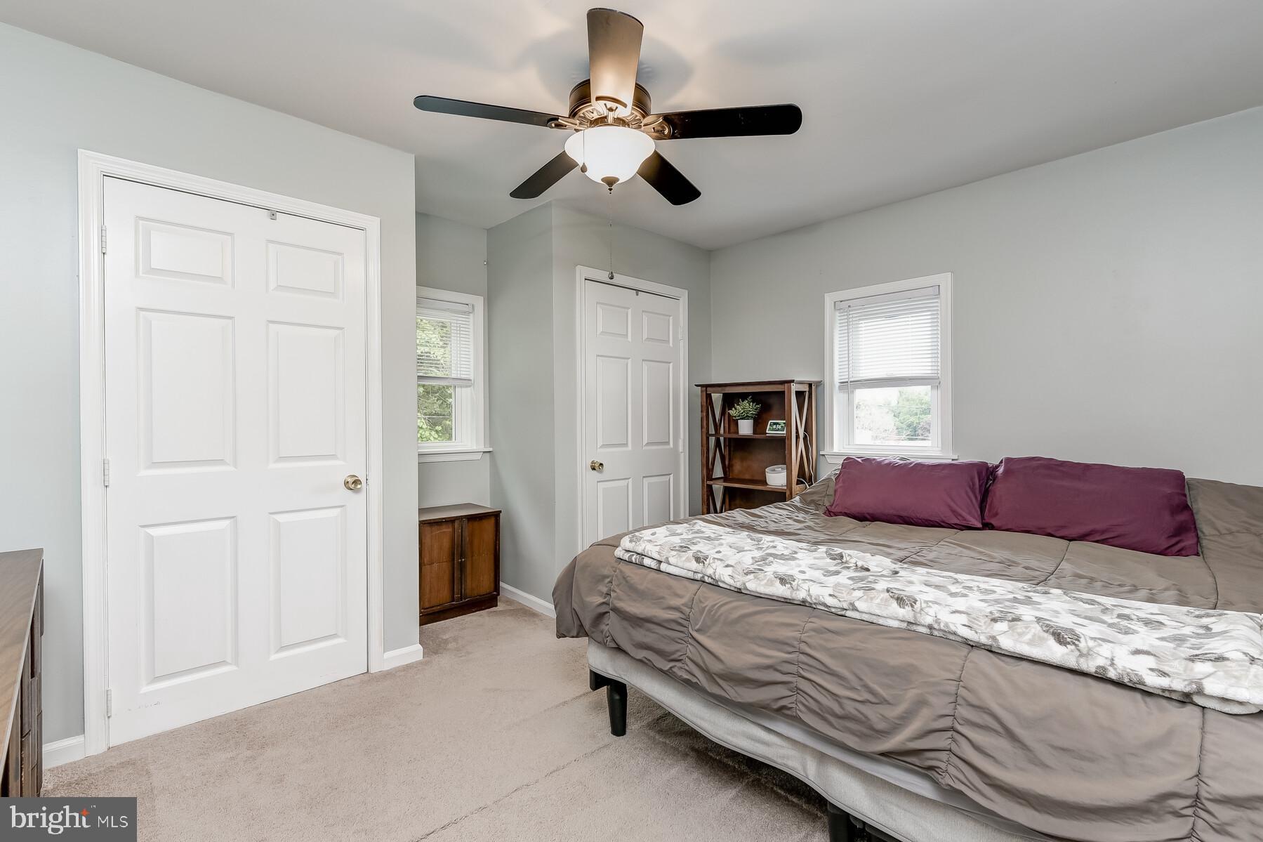 20 Ritters Lane Owings Mills, MD 21117 - Photo 15 of 28 Double Closets in Primary Bedroom