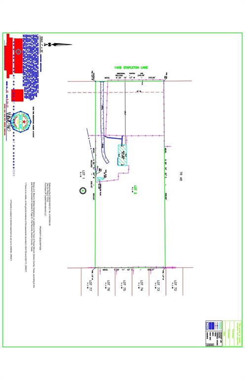 1409 Stapleton Street Flower Mound, TX 75028 - Photo 4 of 4 a black and white photo of a room