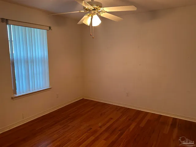wooden floor in an empty room