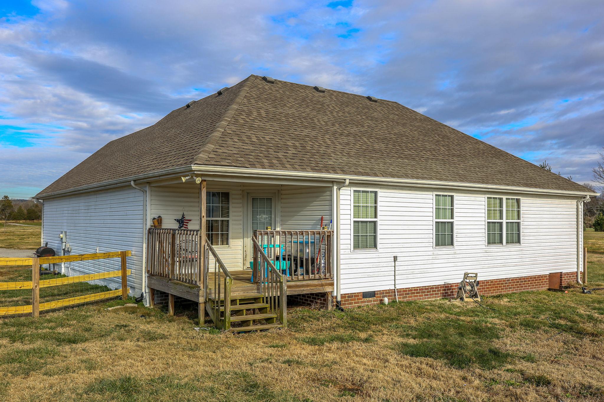 6200 Hoover Road Lascassas, TN 37085 - Photo 28 of 30 Cute covered back porch, NEW Fence, seller is completing fence now