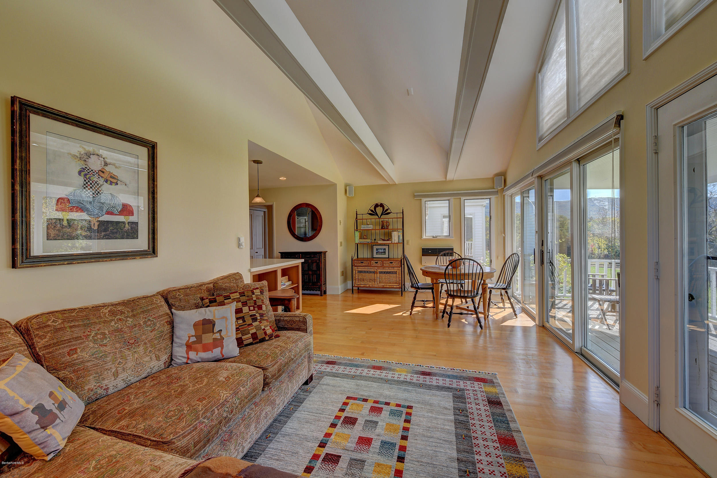 123 State Road Richmond, MA 01201 - Photo 14 of 32 a living room with furniture and a large window