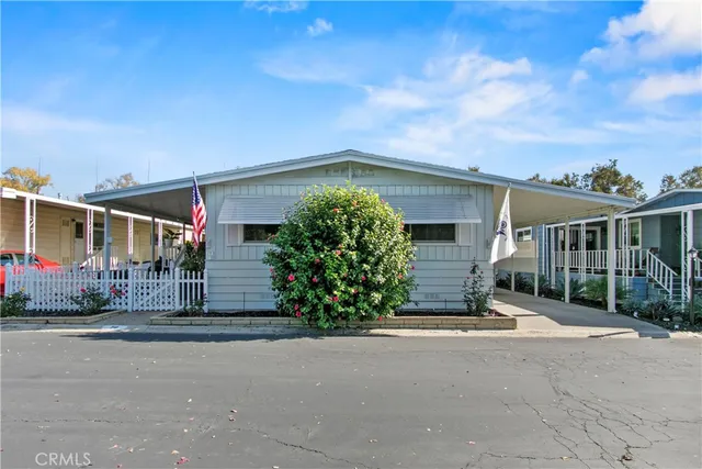 front view of a house with a street