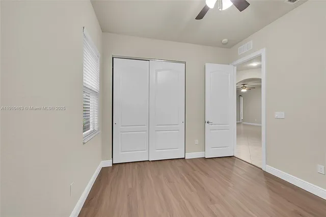 wooden floor in an empty room