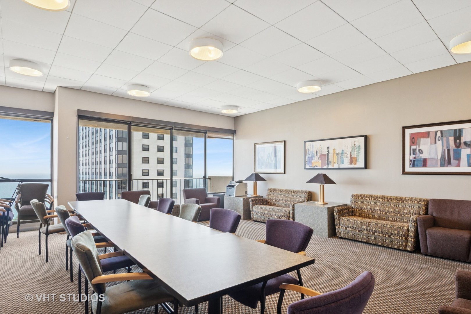 3150 North Sheridan Road, Unit 25CD Chicago, IL 60657 - Photo 24 of 28 a view of a dining room with furniture