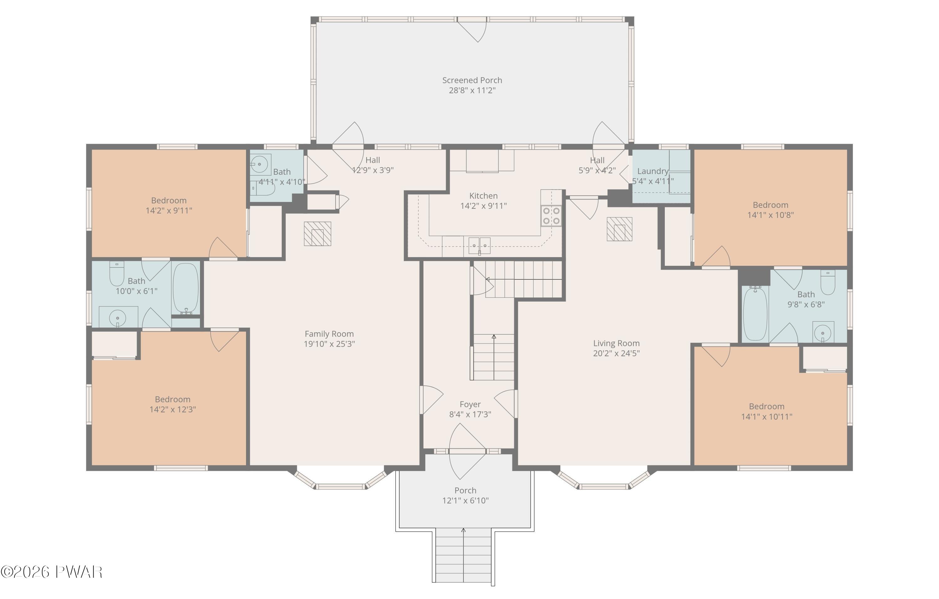 489 Calkins Road Milanville, PA 18443 - Photo 81 of 84 Floorplan 1