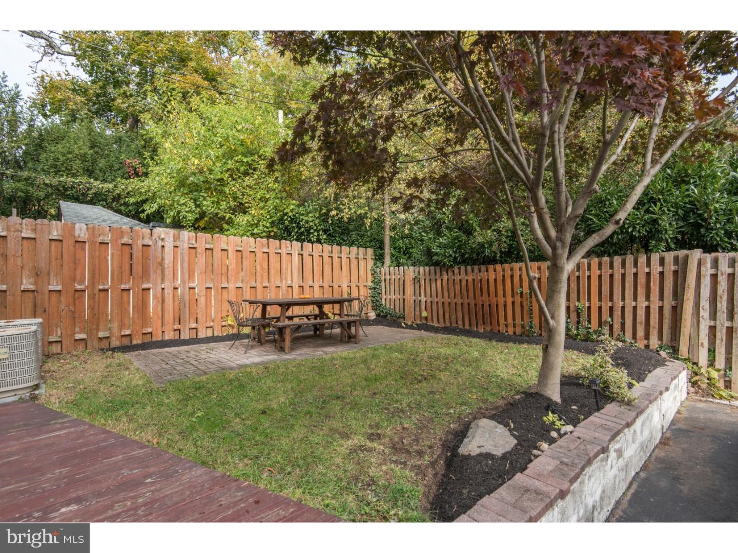 517 Valley-View Road Merion Station, PA 19066 - Photo 23 of 24 a view of a backyard with wooden fence