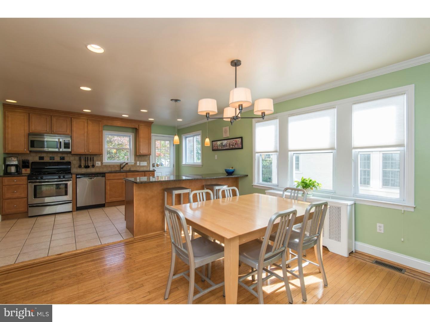 517 Valley-View Road Merion Station, PA 19066 - Photo 9 of 24 a view of a dining room with furniture window and wooden floor