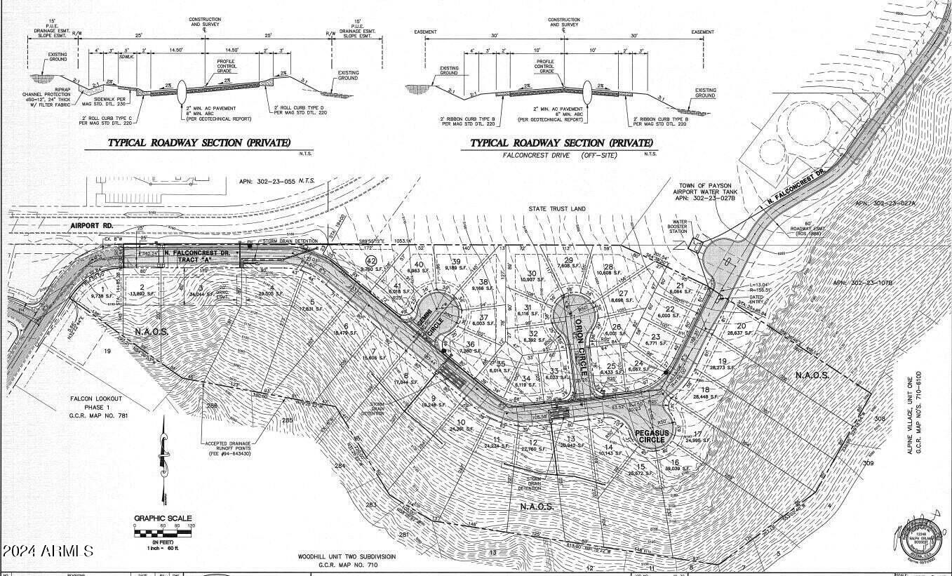 1000 West Falcon Lookout Lane Payson, AZ 85541 - Photo 1 of 9 PLAT