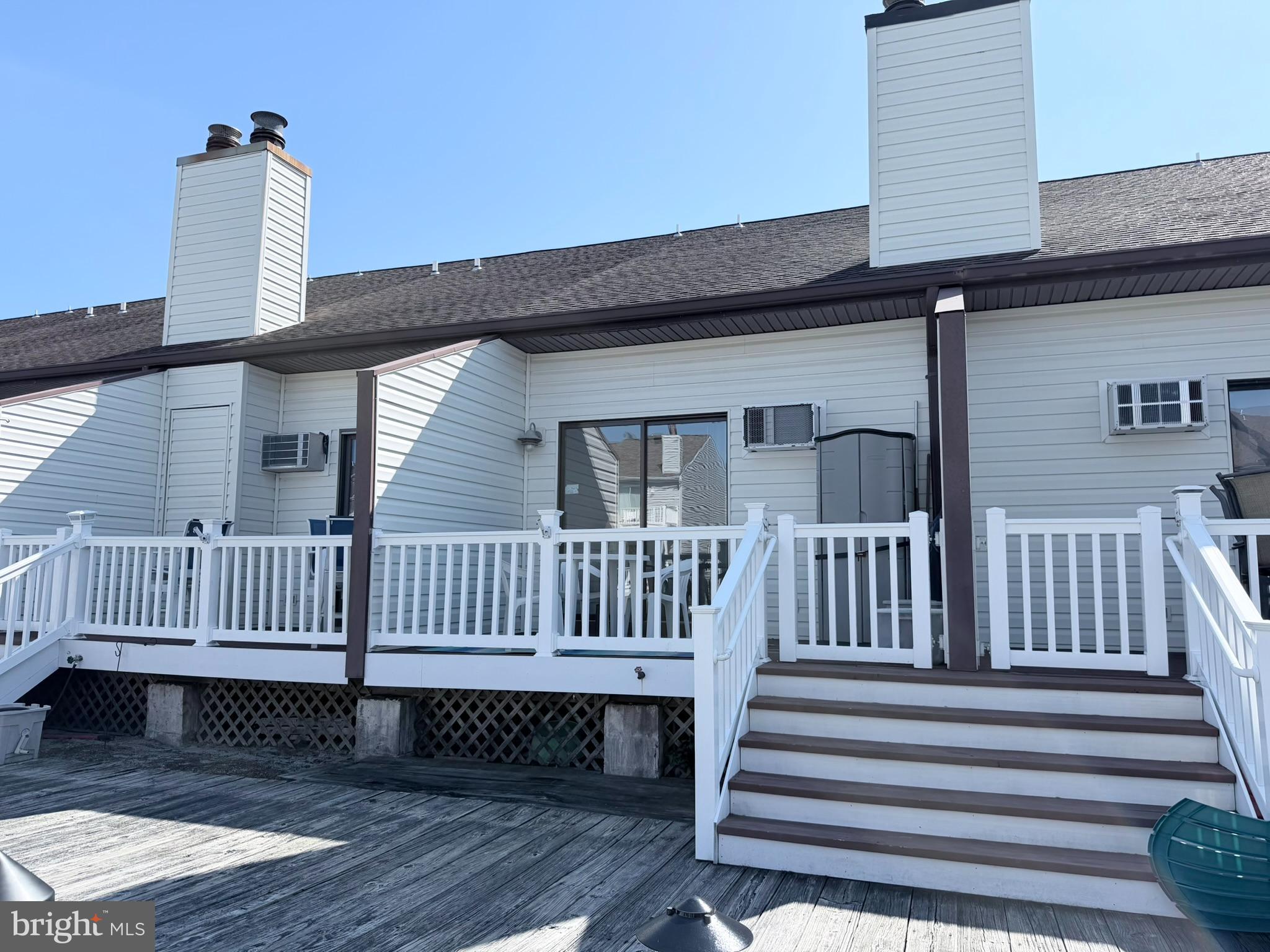 616 Salt Spray Road, Unit 6 Ocean City, MD 21842 - Photo 20 of 22 Spacious private deck overlooking the canal