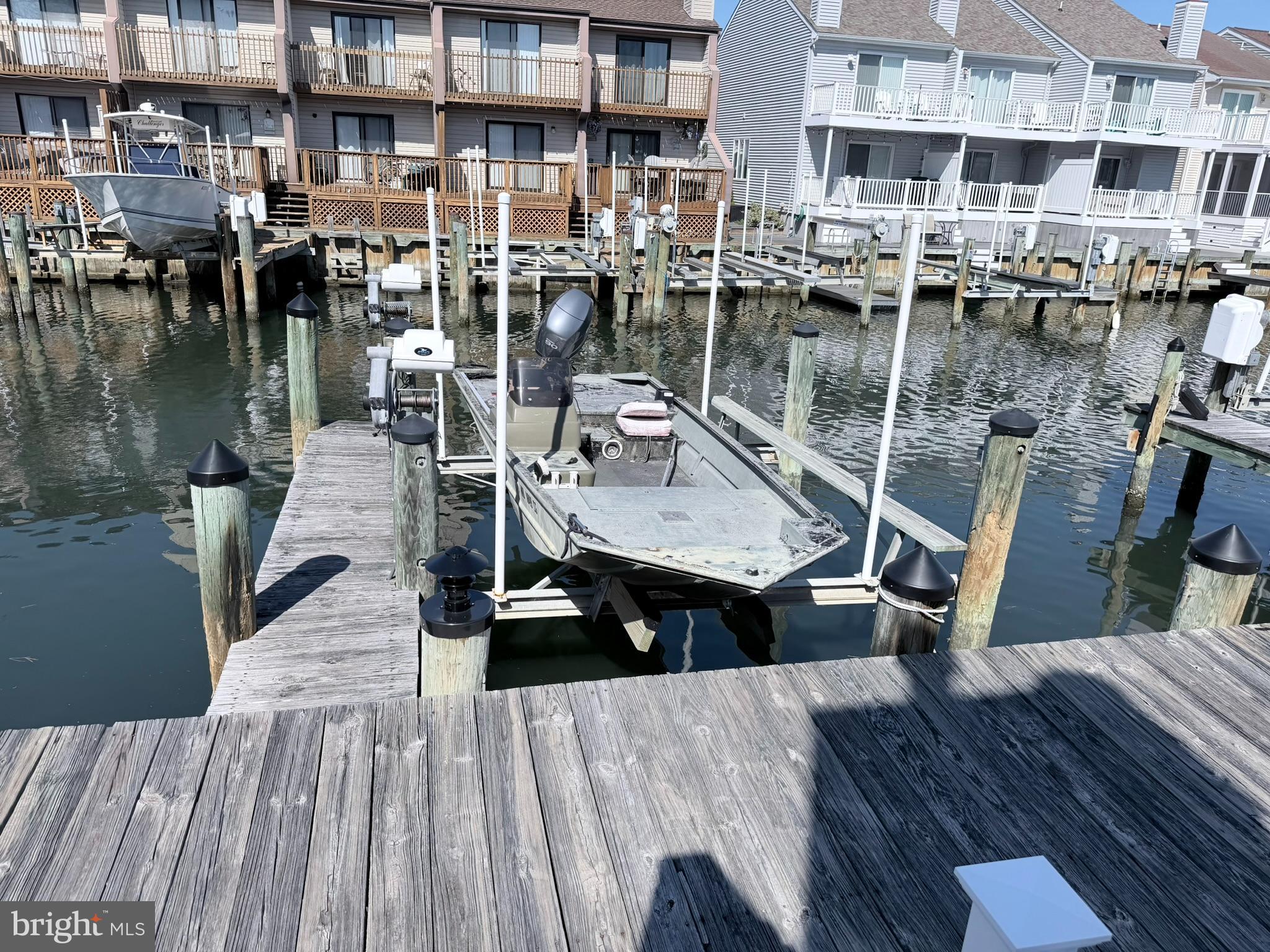 616 Salt Spray Road, Unit 6 Ocean City, MD 21842 - Photo 21 of 22 Deeded boat slip with lift