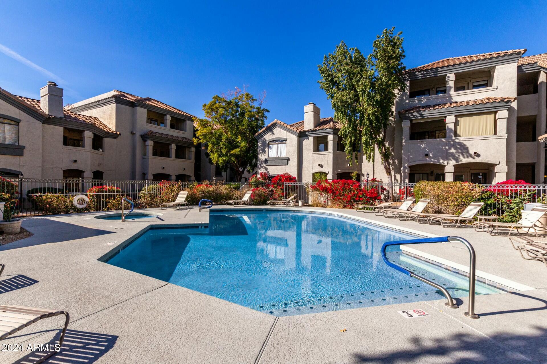 15095 North Thompson Peak Parkway, Unit 3099 Scottsdale, AZ 85260 - Photo 19 of 26 Community pool/spa