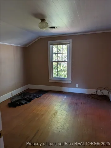 a view of empty room