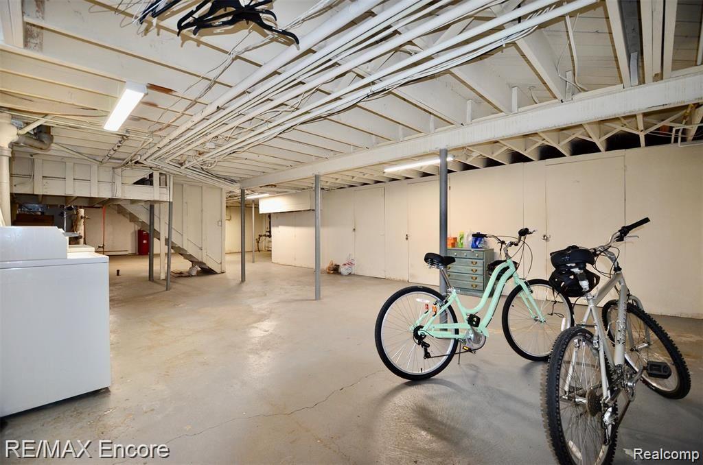 465 Miller Avenue, Unit 106 Rochester, MI 48307 - Photo 25 of 46 Heated Basement laundry and locked storage unit