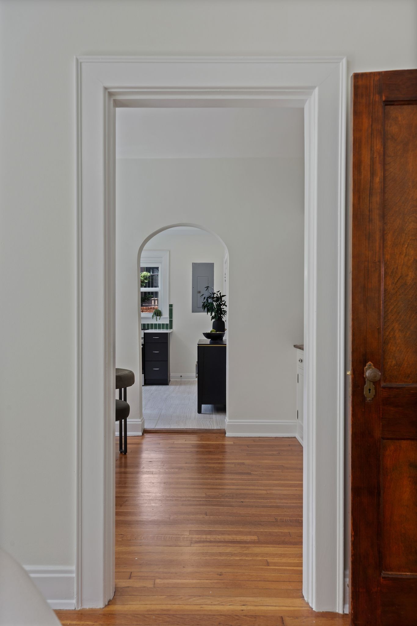 2005 Convent Place, Unit 1 Nashville, TN 37212 - Photo 21 of 41 a view of a living room with a wooden floor