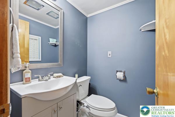 2021 Leithsville Road Hellertown, PA 18055 - Photo 19 of 39 Renovated Powder Room on main level provides everyday comfort and convenience.