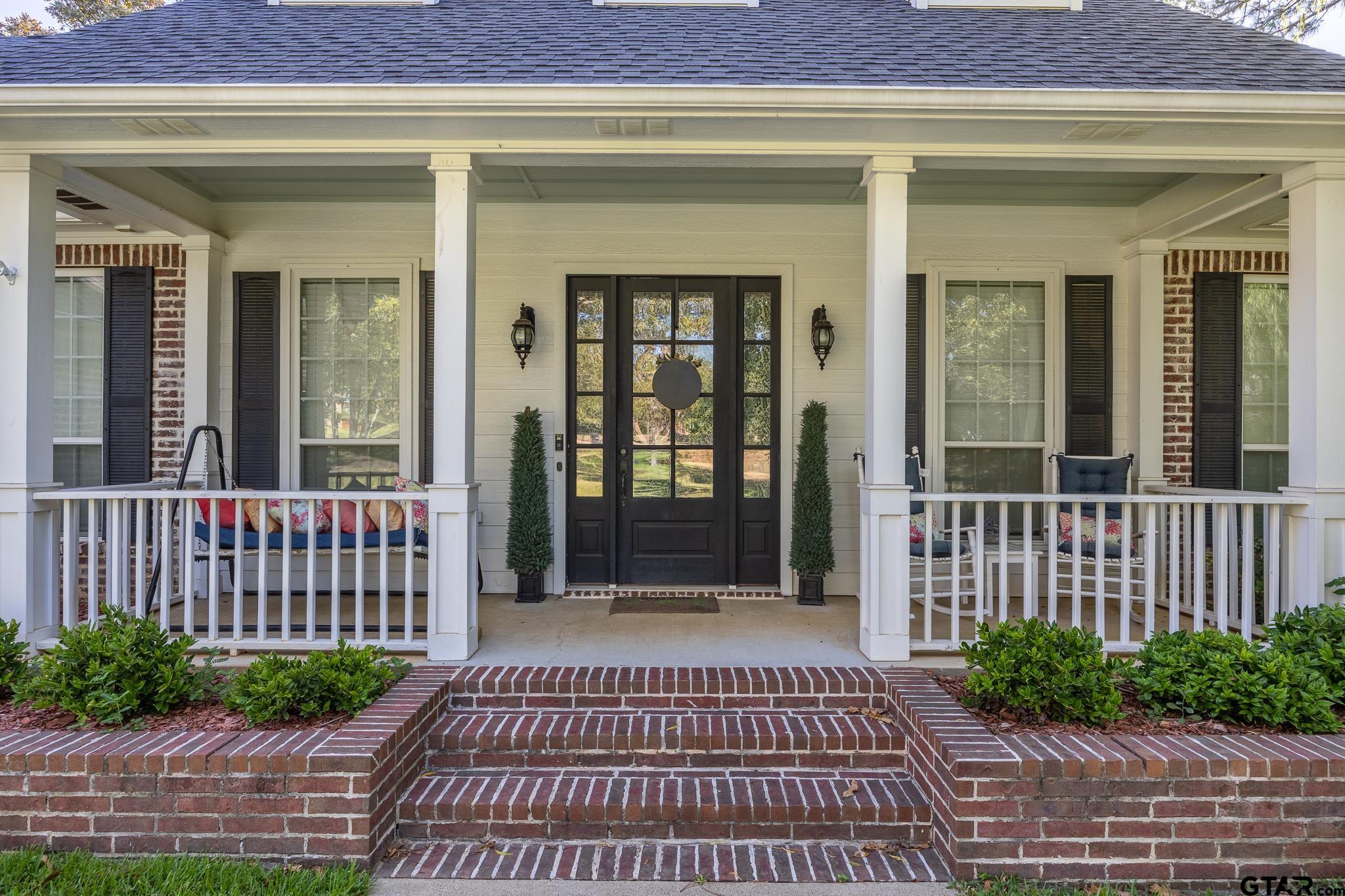 19950 Post Oak Bend Lindale, TX 75771 - Photo 3 of 42 a view of a house with a small yard and wooden floor