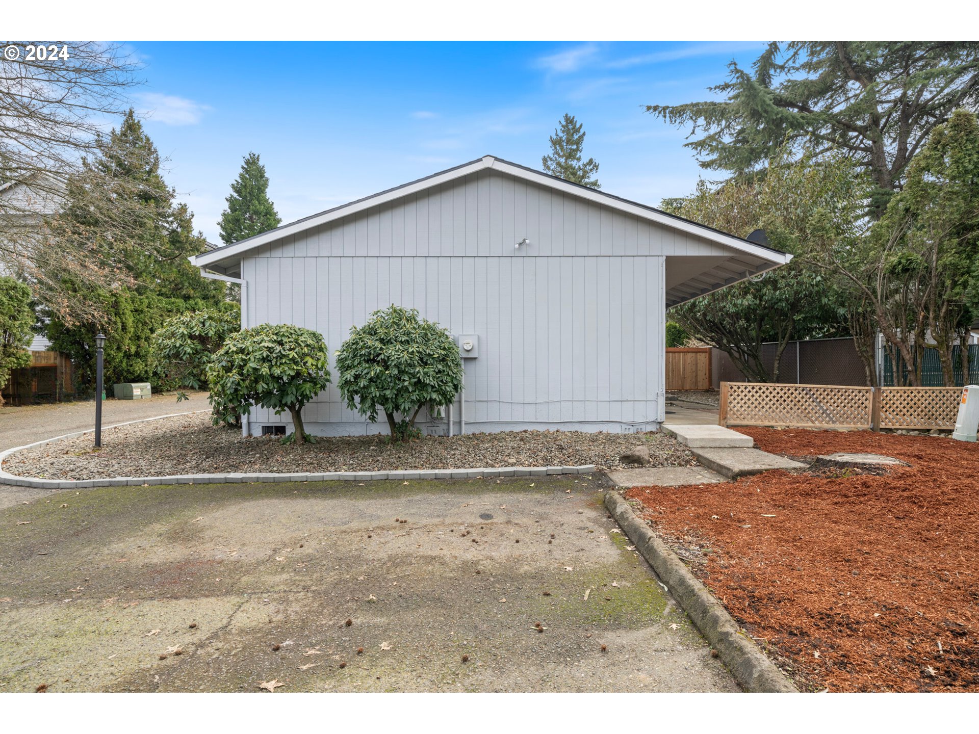 12841 Southeast Foster Road Portland, OR 97236 - Photo 9 of 48 a view of a backyard of the house