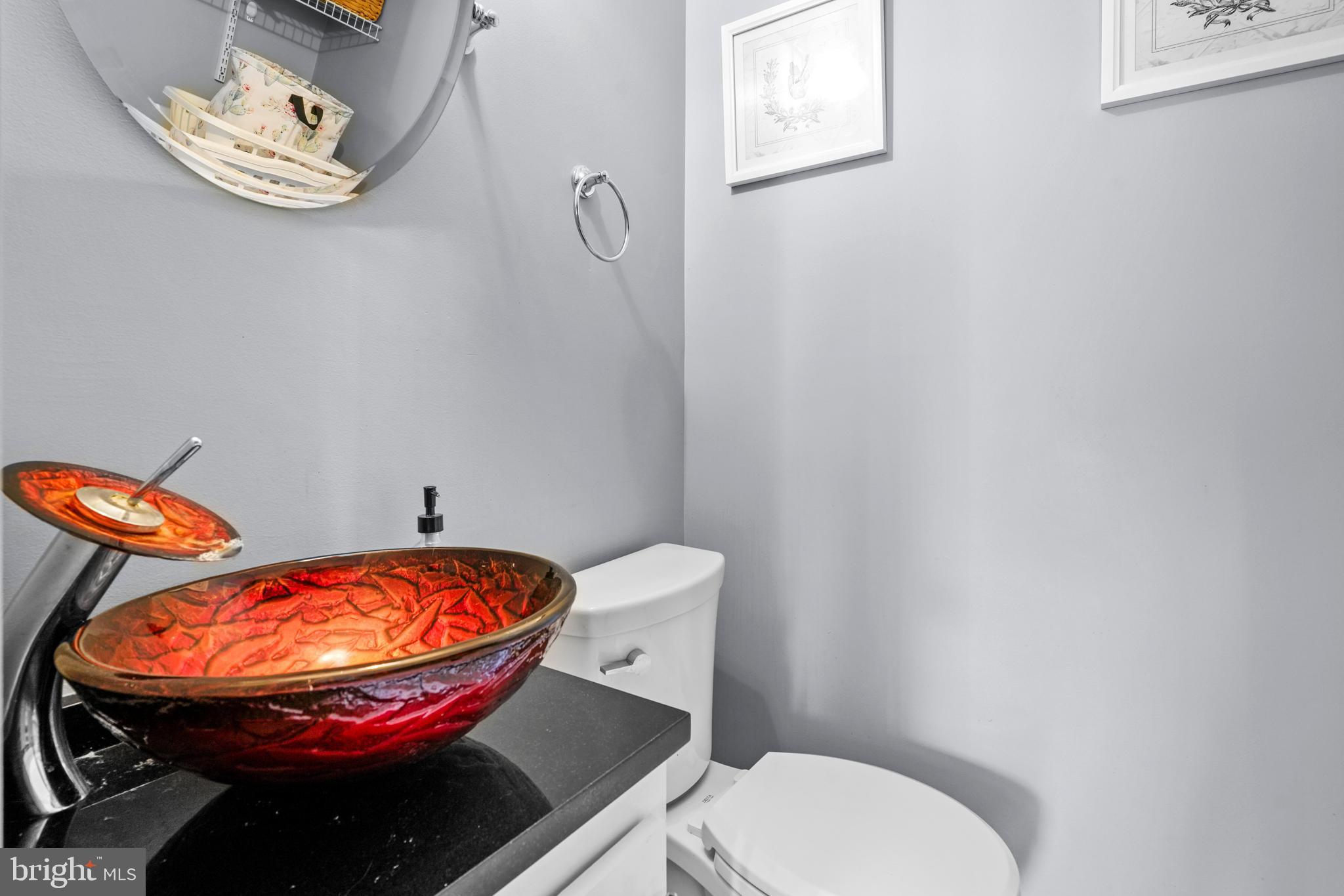 1435 Shadyrest Road Shady Side, MD 20764 - Photo 18 of 36 a bathroom with a toilet and a sink