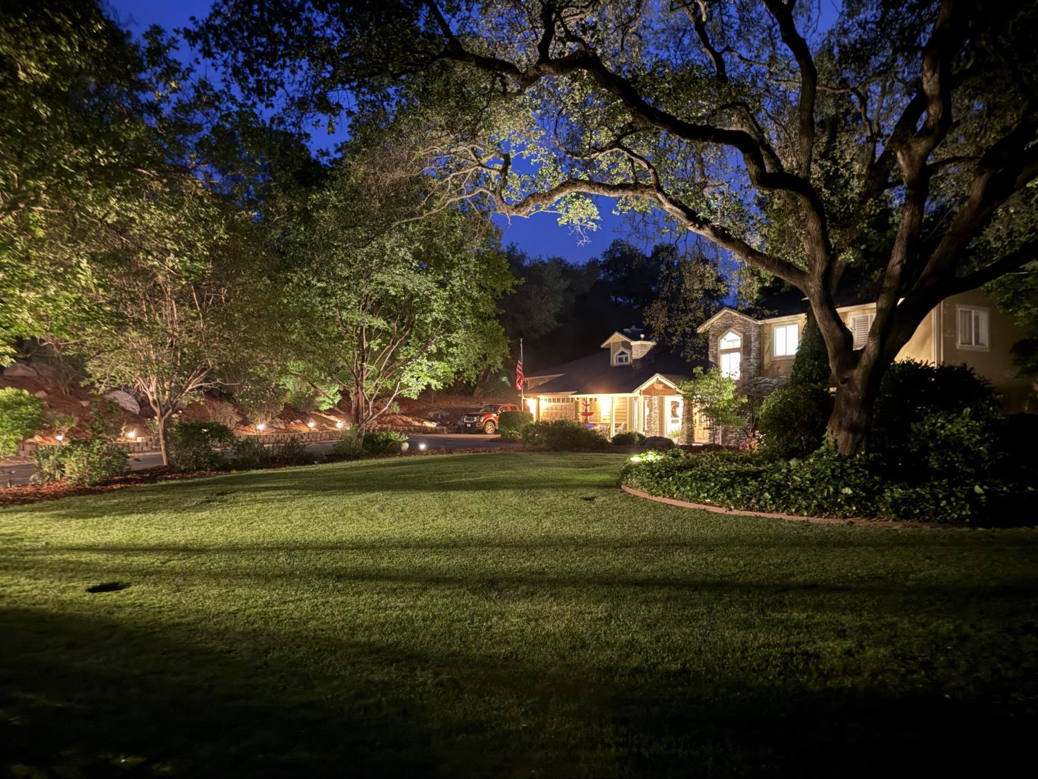7396 Callison Road Penryn, CA 95663 - Photo 3 of 99 A beautiful evening at this very special home