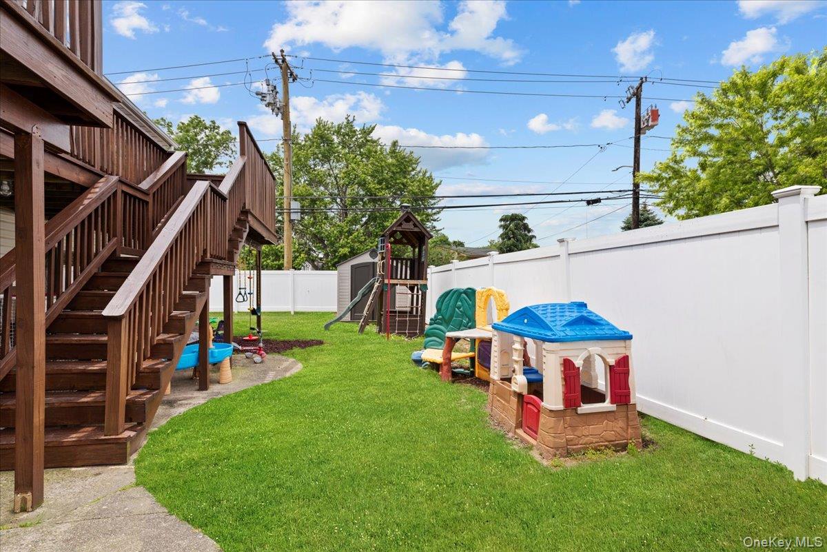 2747 Barbara Road Bellmore, NY 11710 - Photo 23 of 30 Full Fenced In Backyard.