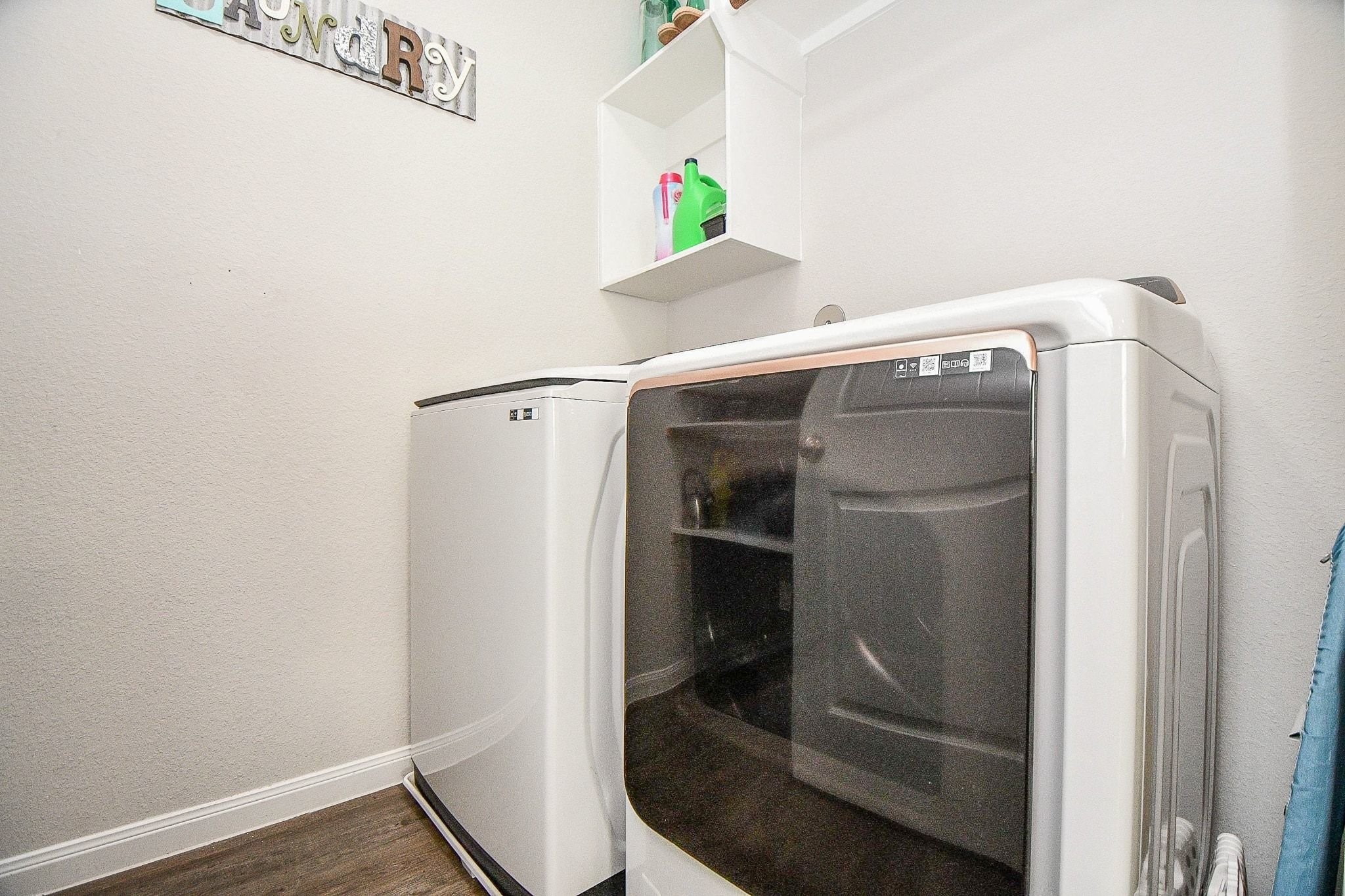 4834 Purple Wisteria Lane Spring, TX 77373 - Photo 12 of 31 Laundry room conveniently located on the first floor.