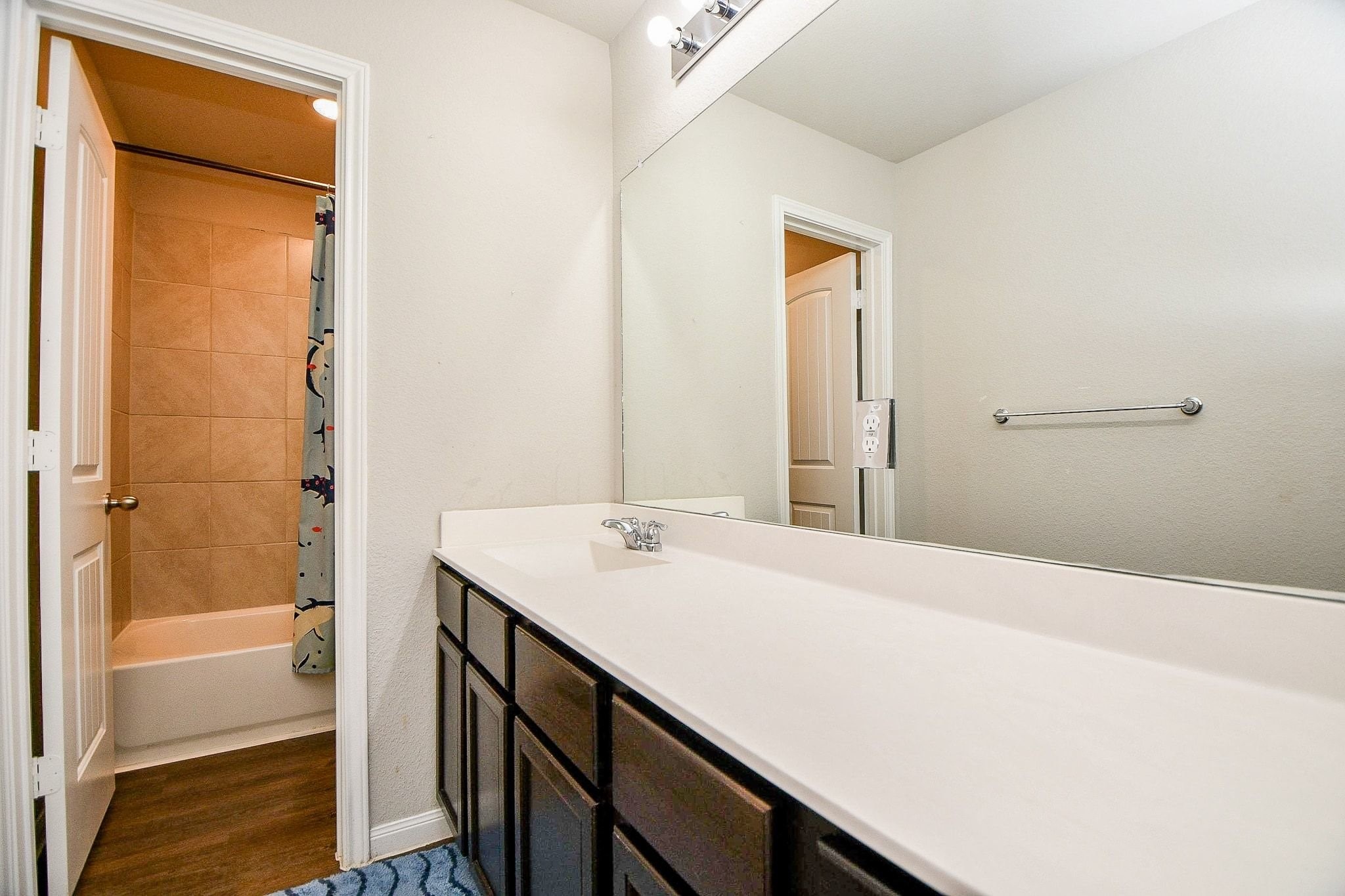 4834 Purple Wisteria Lane Spring, TX 77373 - Photo 24 of 31 Full bathroom conveniently located upstairs.