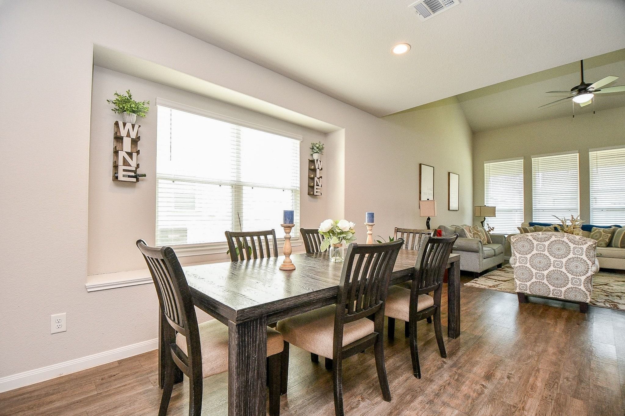 4834 Purple Wisteria Lane Spring, TX 77373 - Photo 4 of 31 Enjoy your dinner in the cozy dining area.