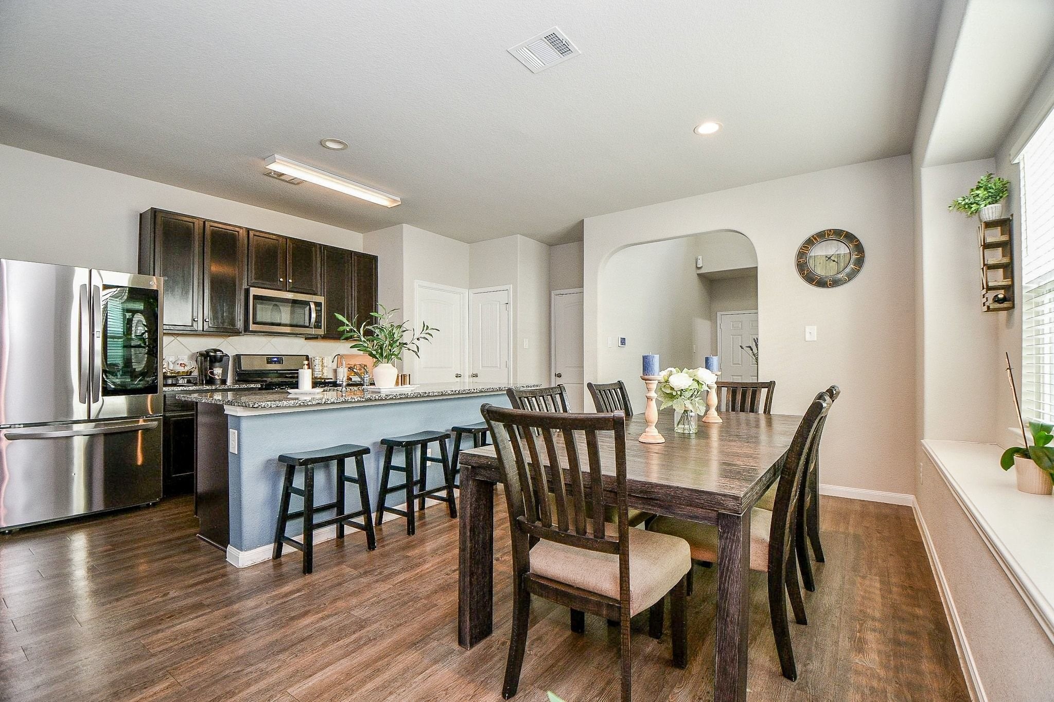 4834 Purple Wisteria Lane Spring, TX 77373 - Photo 6 of 31 Open-concept layout that makes entertaining easy.