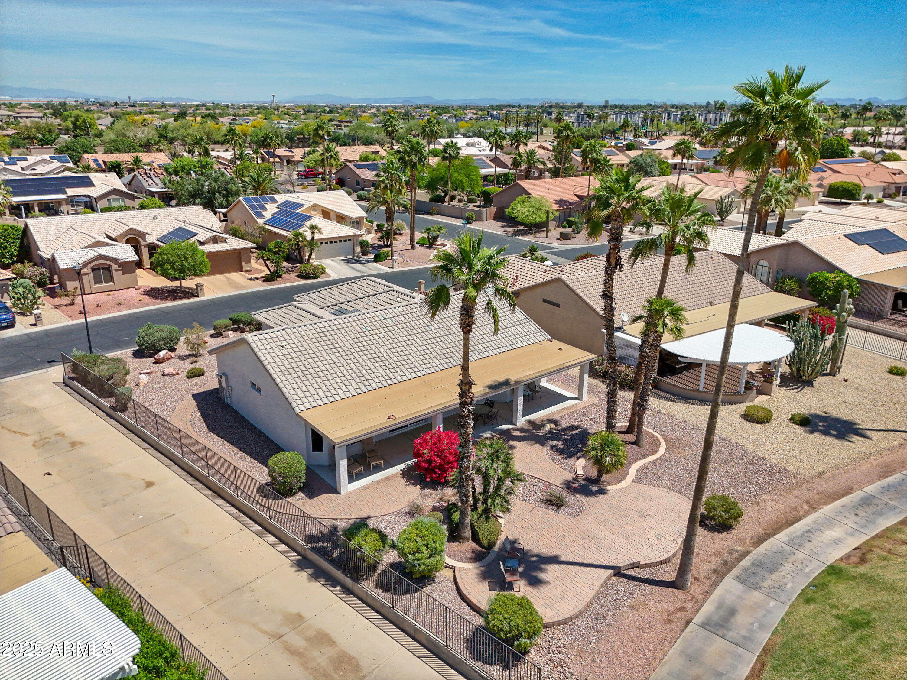 15371 Piccadilly Road Goodyear, AZ 85395 - Photo 23 of 26 an aerial view of multiple house