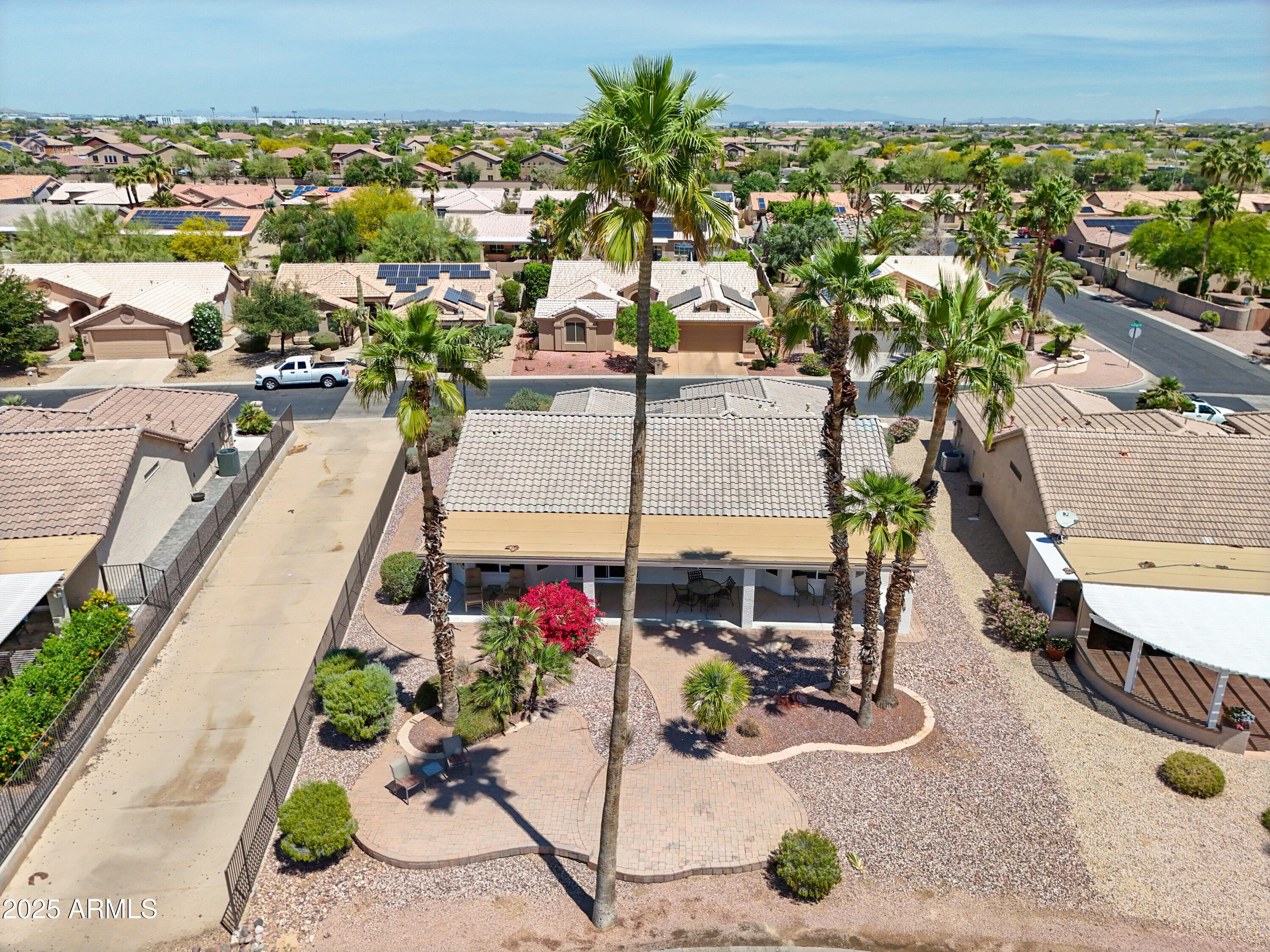 15371 Piccadilly Road Goodyear, AZ 85395 - Photo 24 of 26 an aerial view of a swimming pool