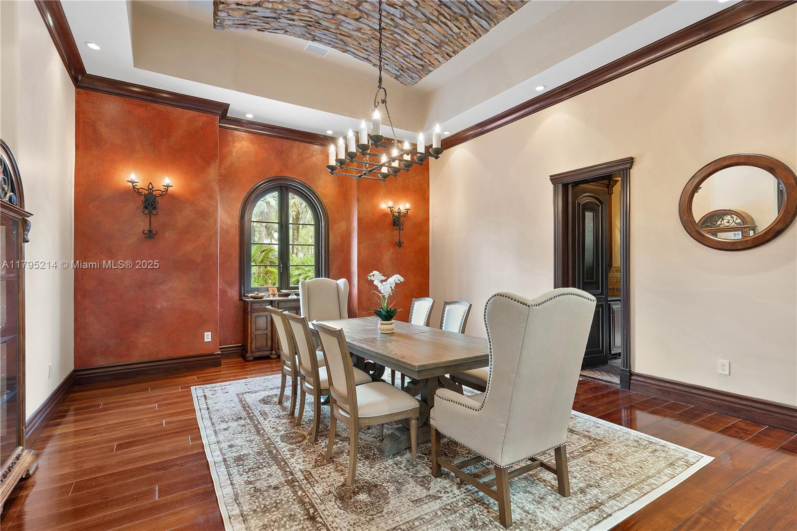 17201 Southwest 248th Street Homestead, FL 33031 - Photo 12 of 78 a view of a dining room with furniture window and wooden floor