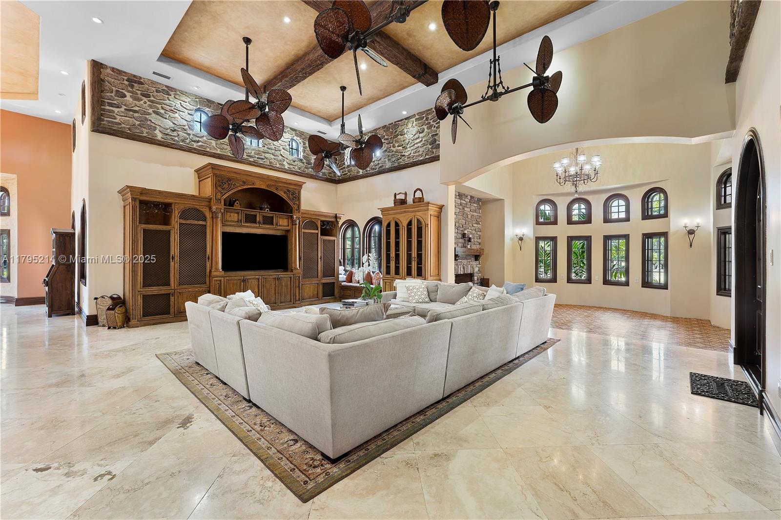 17201 Southwest 248th Street Homestead, FL 33031 - Photo 22 of 78 a living room with furniture and a large window