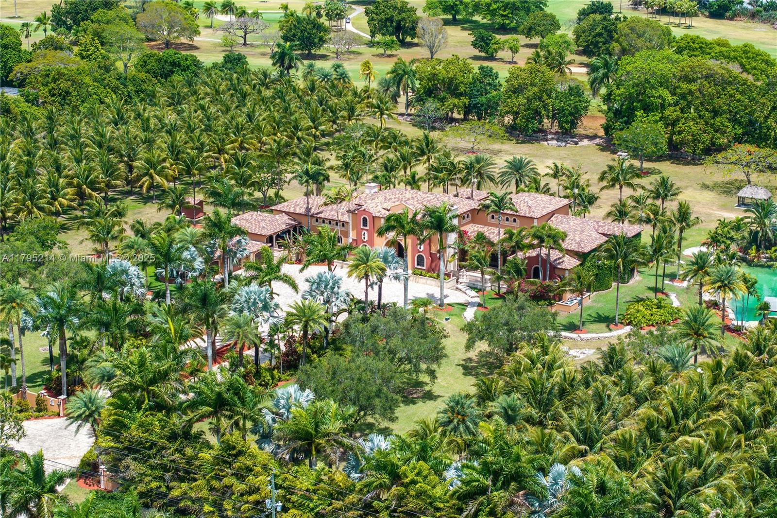 17201 Southwest 248th Street Homestead, FL 33031 - Photo 7 of 78 an aerial view of residential house with outdoor space and trees all around