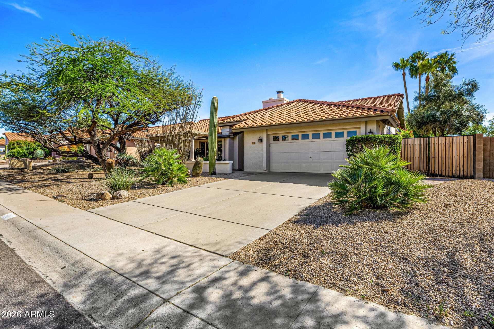 801 East Acoma Drive Phoenix, AZ 85022 - Photo 2 of 62 a view of a house with a yard and potted plants