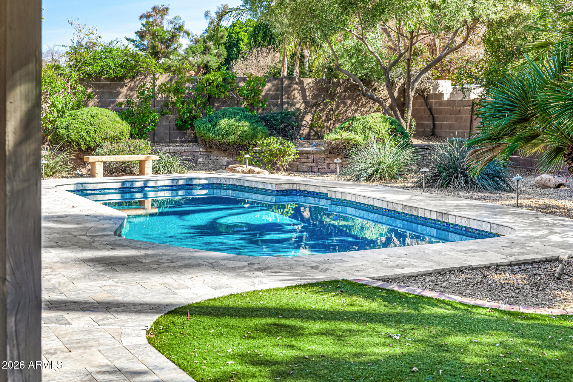 801 East Acoma Drive Phoenix, AZ 85022 - Photo 59 of 62 a view of yard with swimming pool