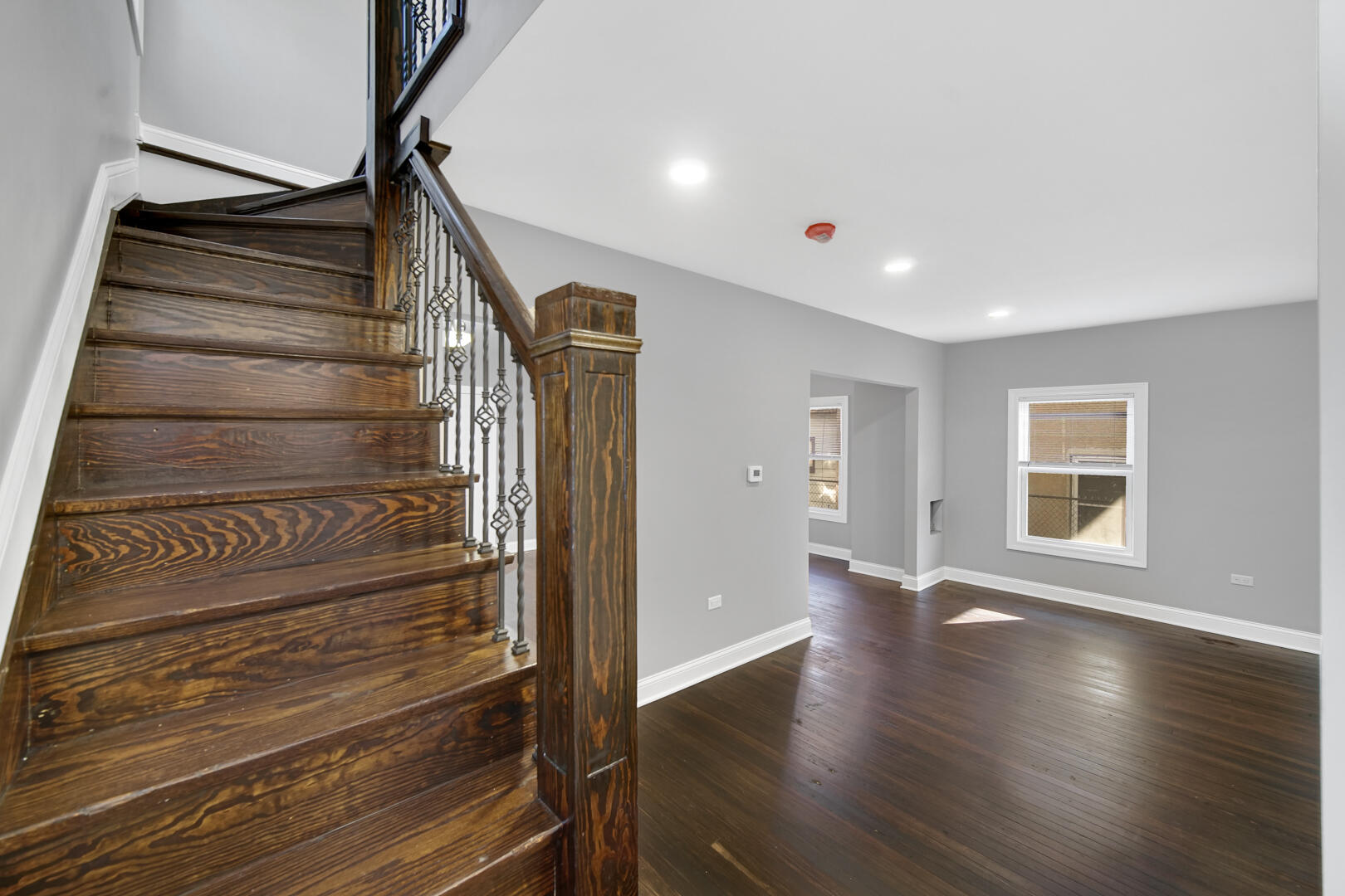 327 Buchanan Street Gary, IN 46402 - Photo 11 of 29 a view of entryway with wooden floor